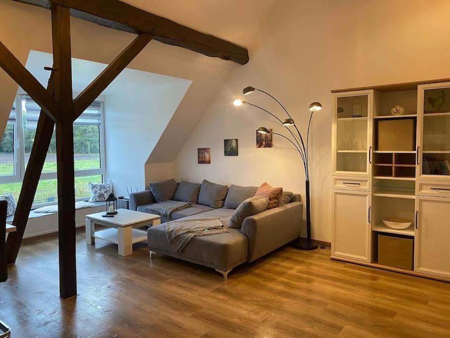 Wunderschoene Ferienwohnung Auf Dem Bauernhof Greven Exterior photo